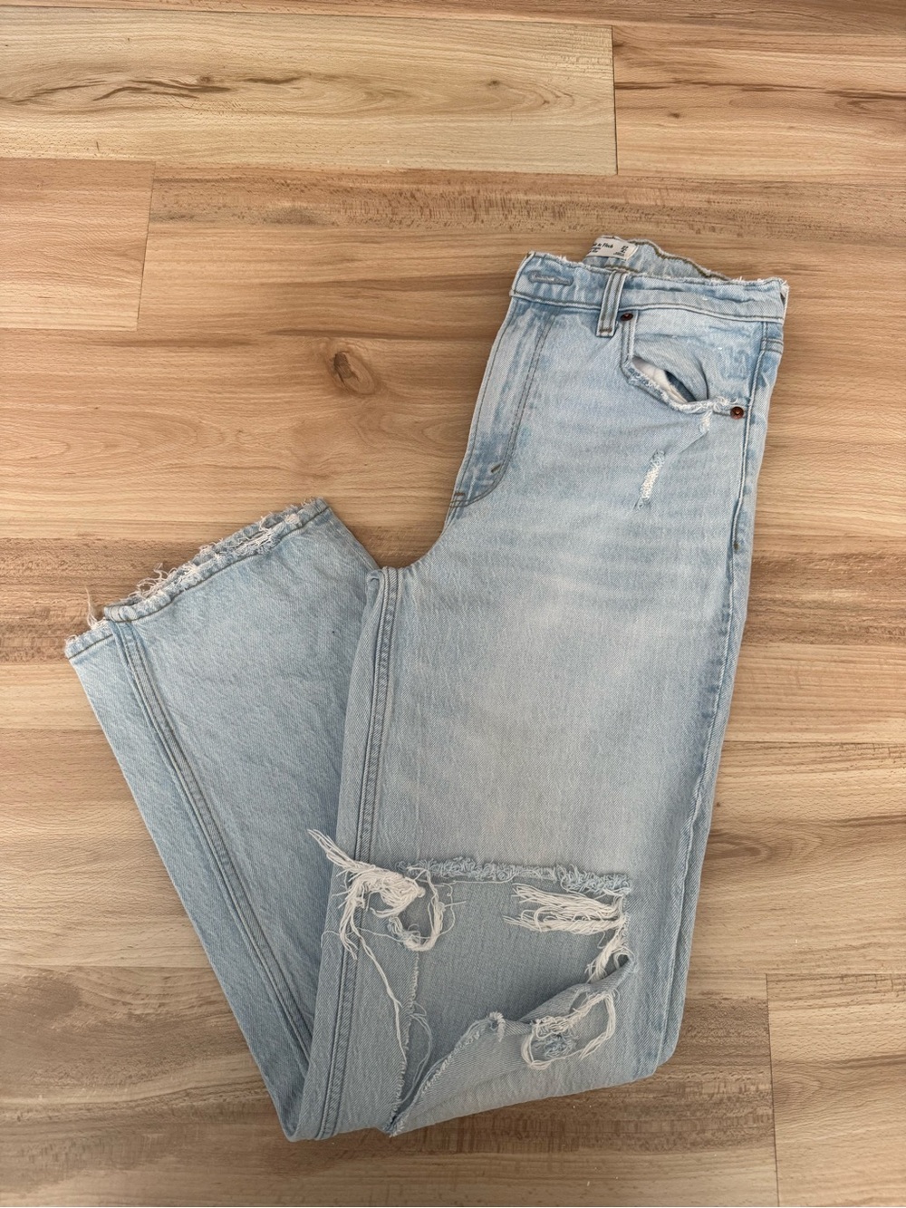Abercrombie & Fitch Jeans 90’s Straight Ultra High Rise Size 27/4